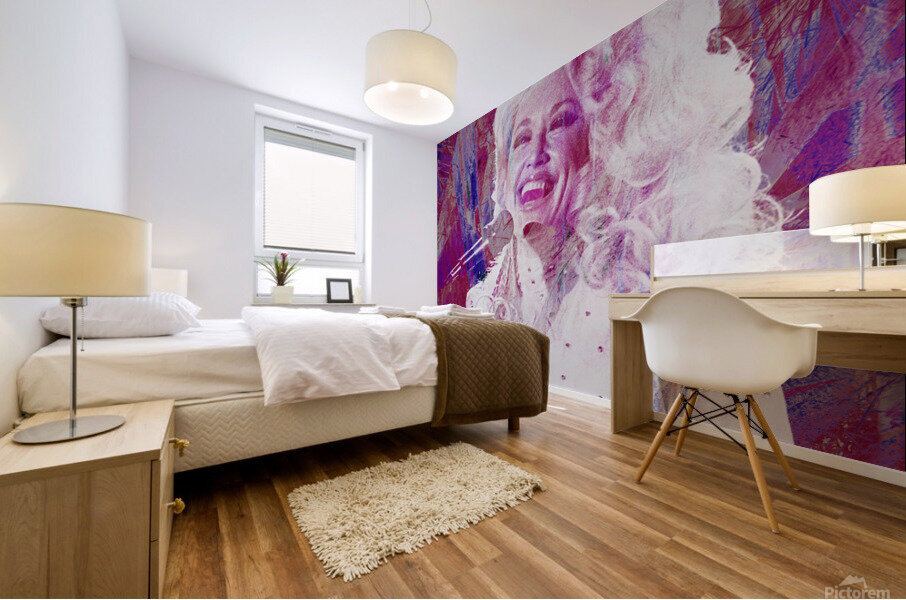 Dolly Parton Mural print