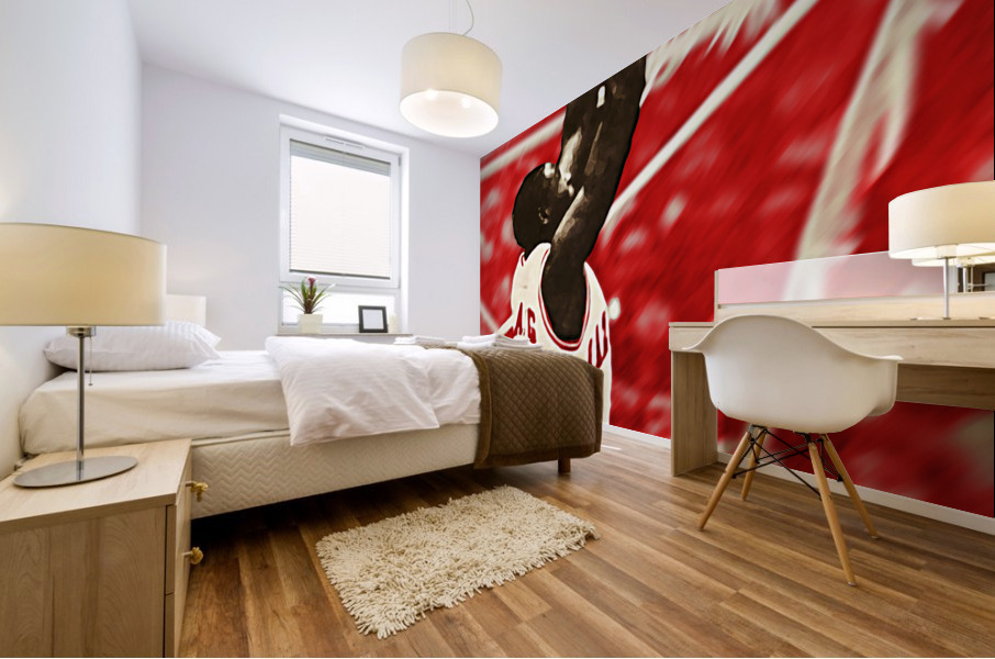 1987 Arkansas Razorbacks Basketball Art Remix Mural print