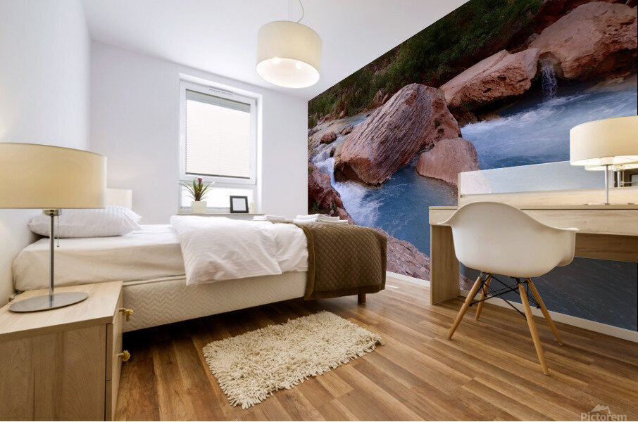 Blue waters in Grand Canyon  Mural print