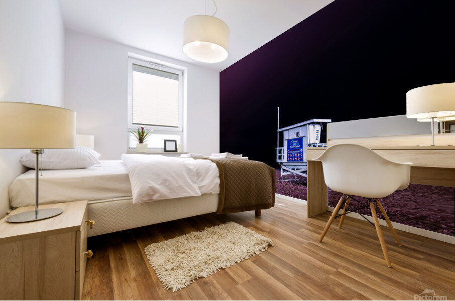 Tower 16 | Santa Monica Beach Mural print