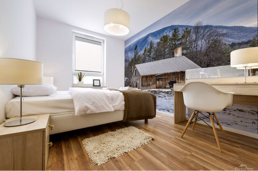 01 Taconic Mountains Rising Mural print