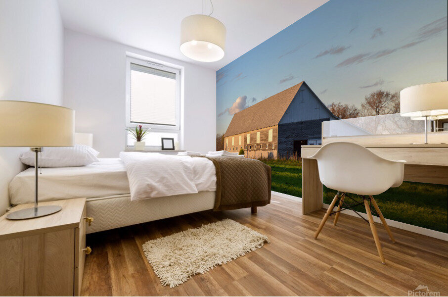 20 Spring Day on the Farm  Mural print