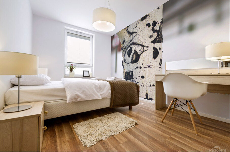 Eye of the tree Mural print