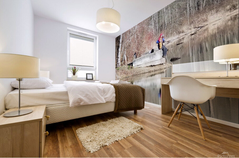 Lake Reflection Mural print