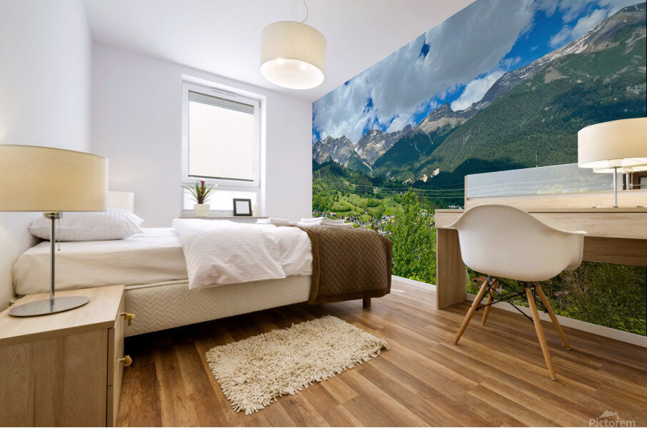 Swiss Mountains  Mural print