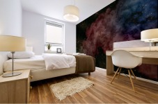 RGB Space Mural print