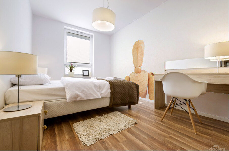 Listening Mural print