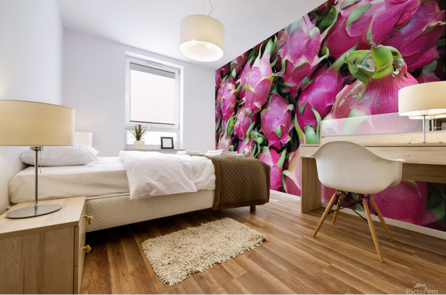 Dragon Fruits Mural print