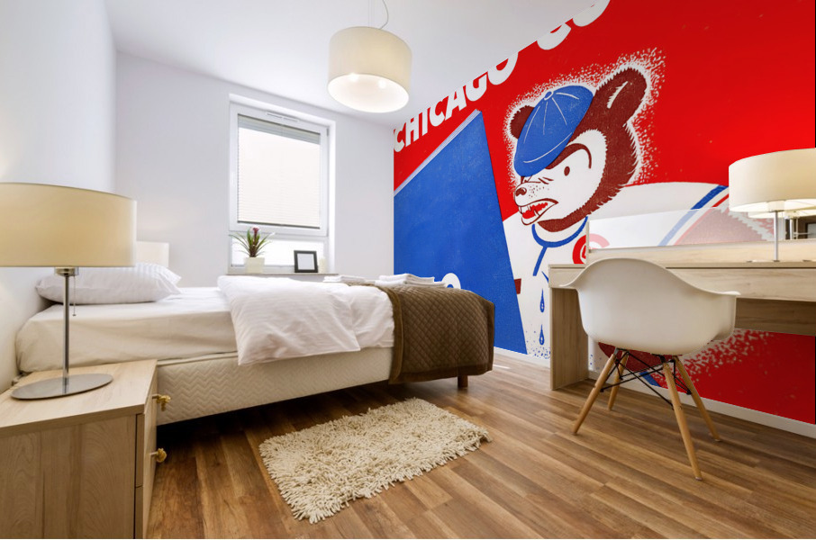 1942 Chicago Cubs Art Mural print