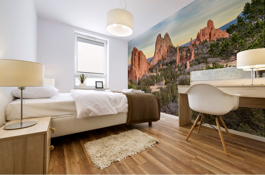 Gods Colorado Garden Mural print