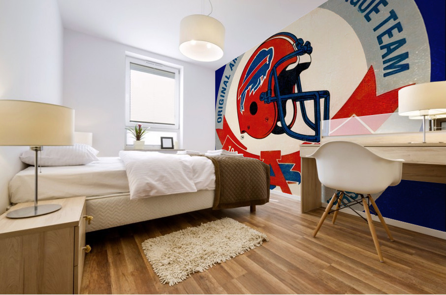 1984 Buffalo Bills Football Art Mural print
