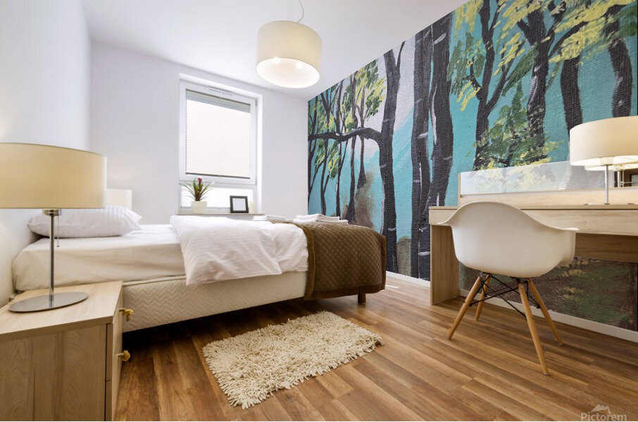 Spring Forest Mural print