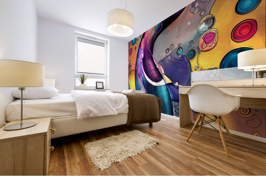 Magical Dolphins 2 Mural print