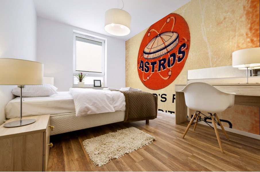 1965 Houston Astros Art Mural print