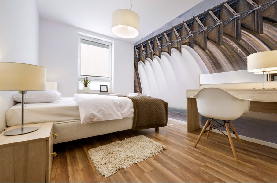 Strom Thurmond Dam GA SC Border DSC09600 Mural print