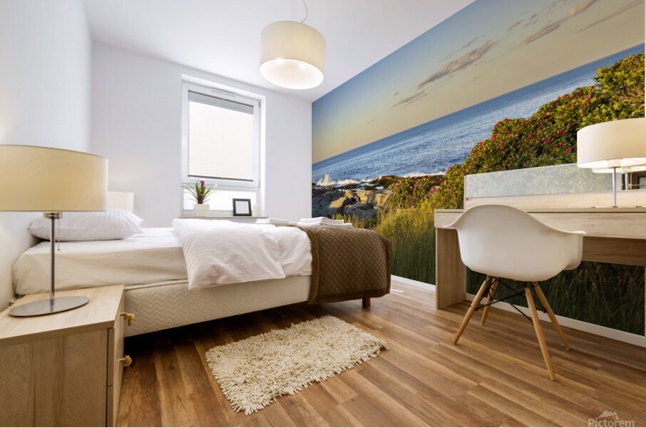 Cape Elizabeth ME Shoreline Mural print