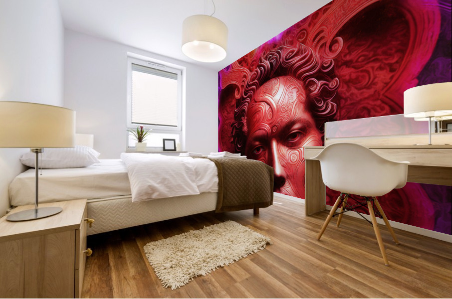 The Divinities: Mercury Mural print