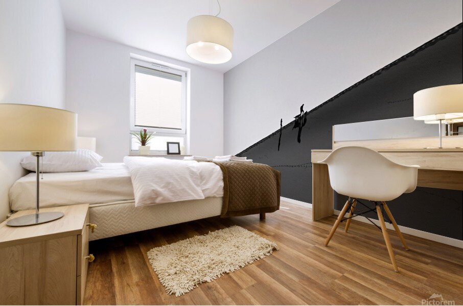 Silhouette Sand Dunes Hiking Adventure  - Second Place Winner 2023 Mural print