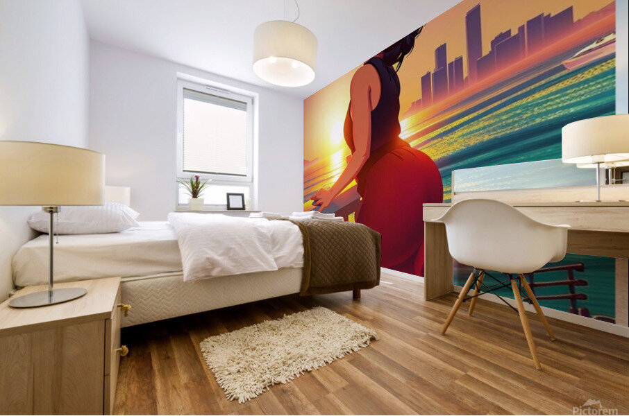 Scintillating Mural print