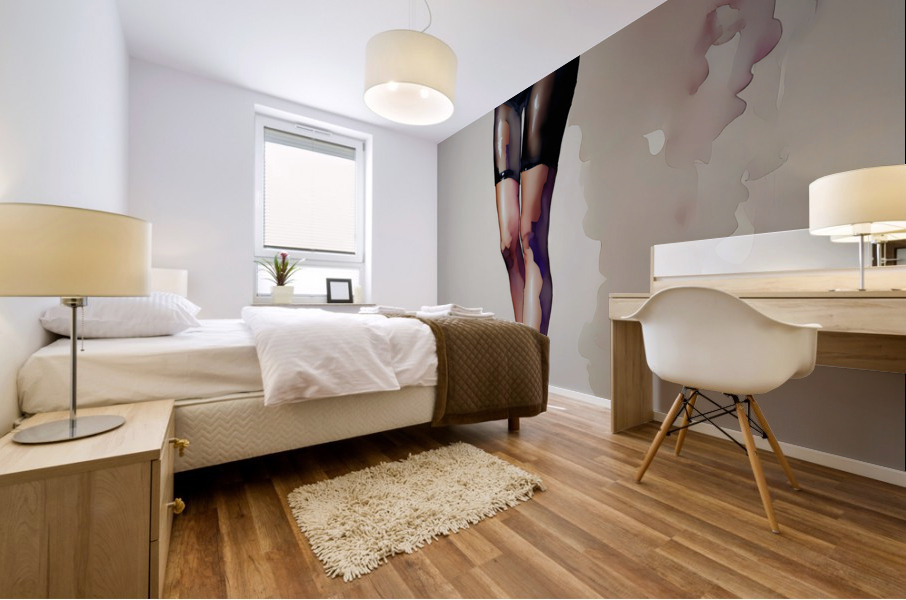 Aquarelle Fozzi 006 Mural print