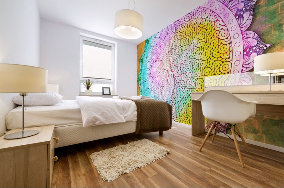 Itinerant Sun Mural print