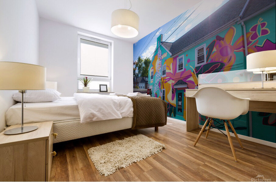 Lancaster Murals Mural print