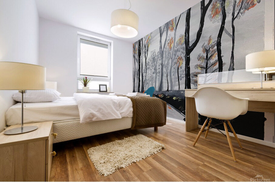 Love Couple ❤️  Mural print