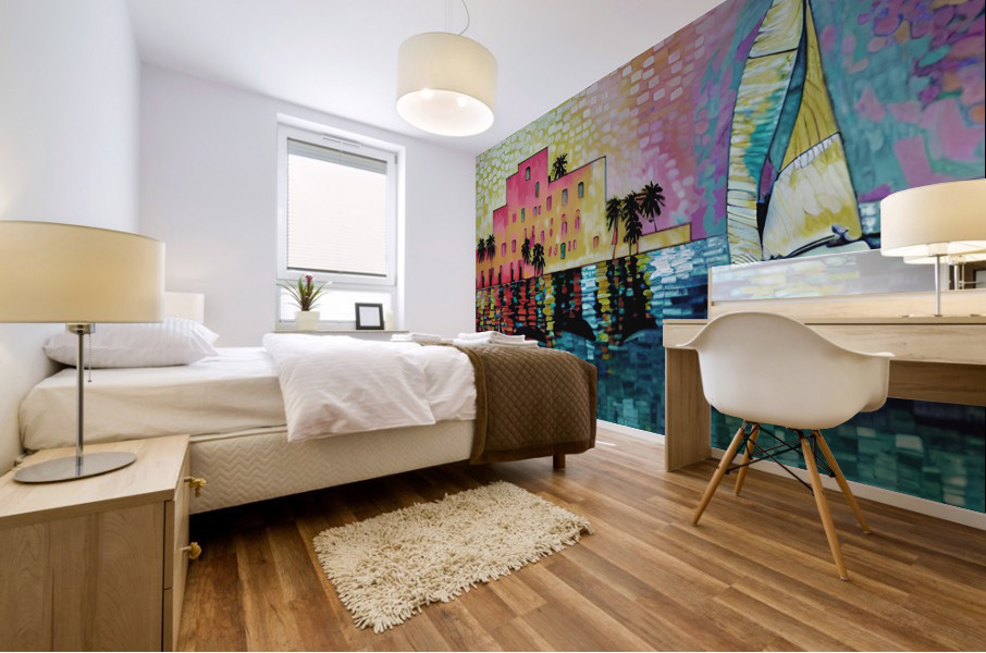 Port Royal Paradise Mural print