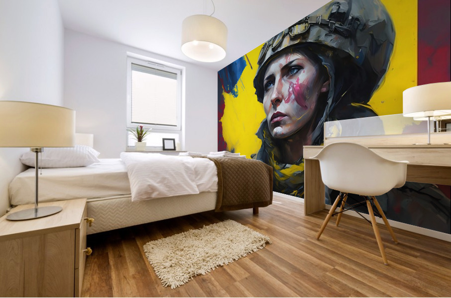 Ukrainian War 2023 no.22 Mural print