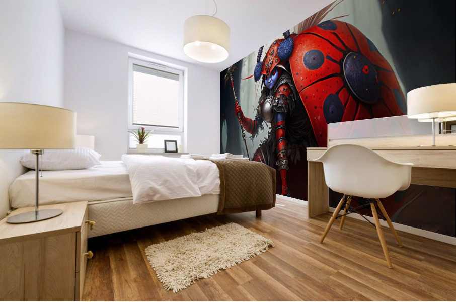 Warrior Ladybug no.4 Mural print