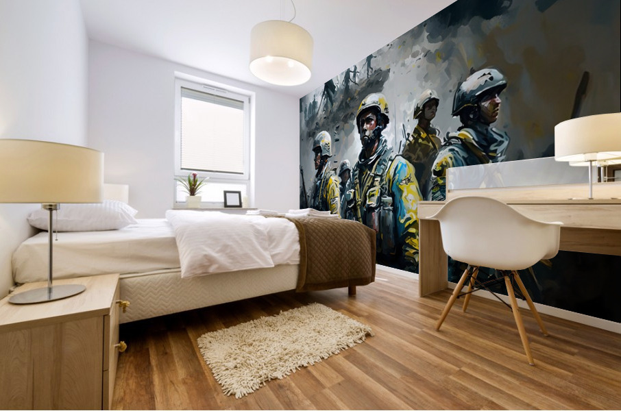 Ukrainian War 2023 no.28 Mural print