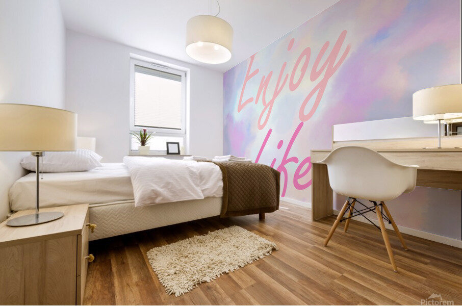 enjoy life Mural print