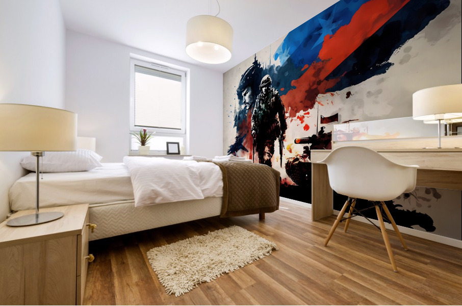 European War no.3 Mural print