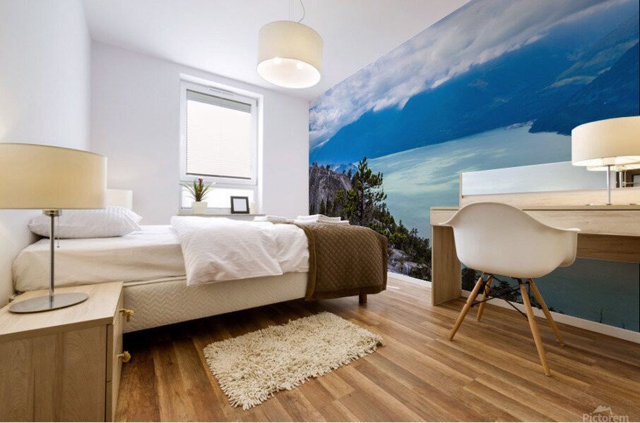 Howe Sound Serenade: Capturing the Beauty of Nature from Stawamus Chief Mural print