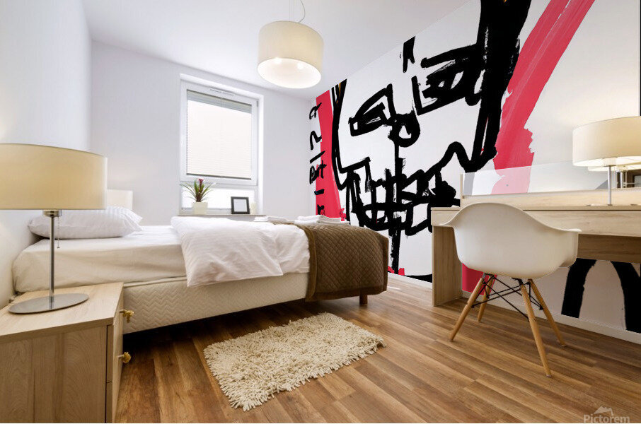 muerete En vida  Mural print