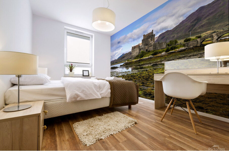 Highland Haven: Eilean Donan Castle in Ultra High Resolution Mural print