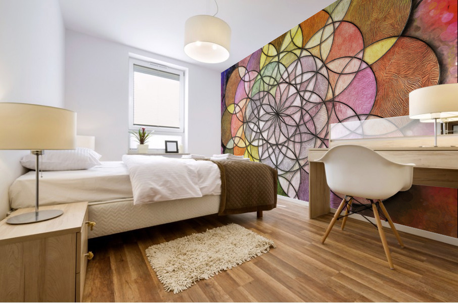 Flower of Life Mural print