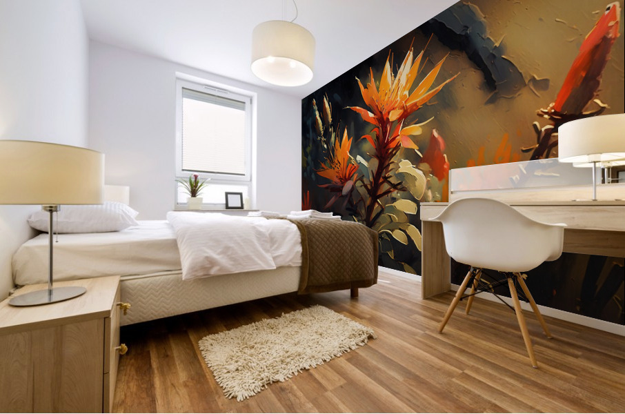 FLOWER WORLD no.64 Mural print