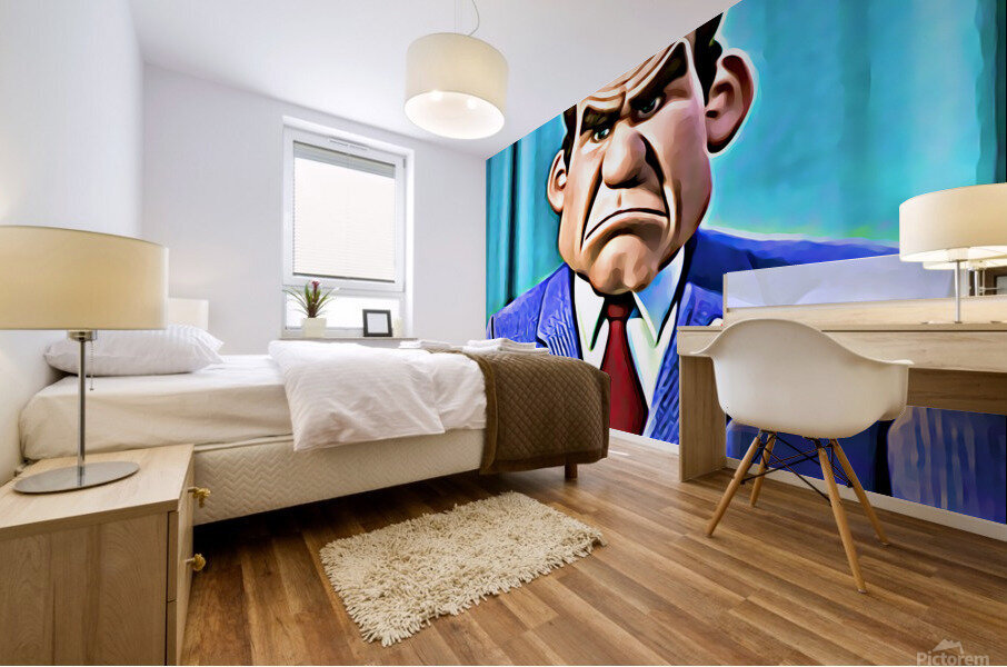 President37 Nixon Mural print