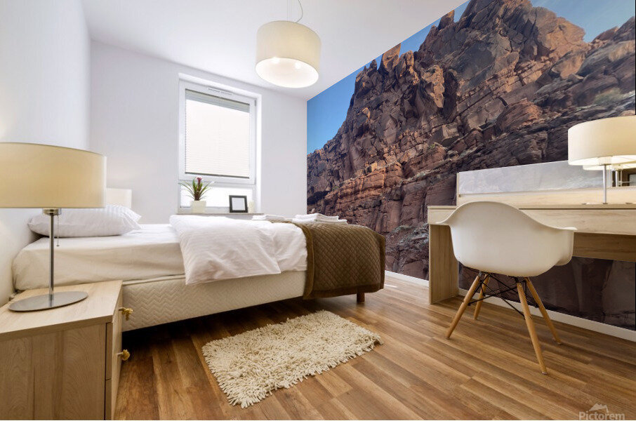 Utah Mountains Mural print