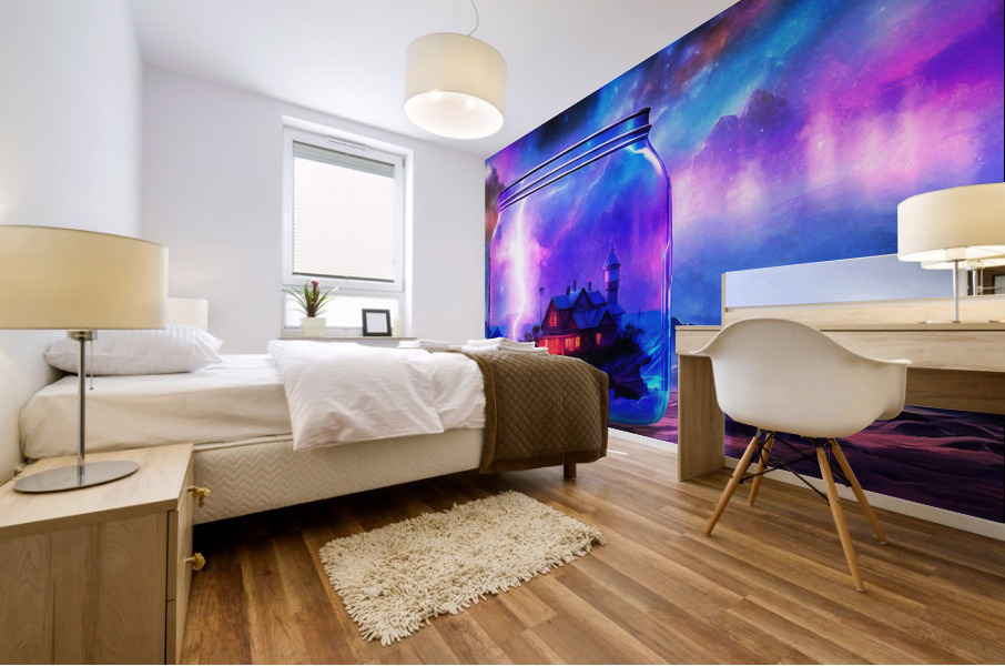 Under Glass Mural print