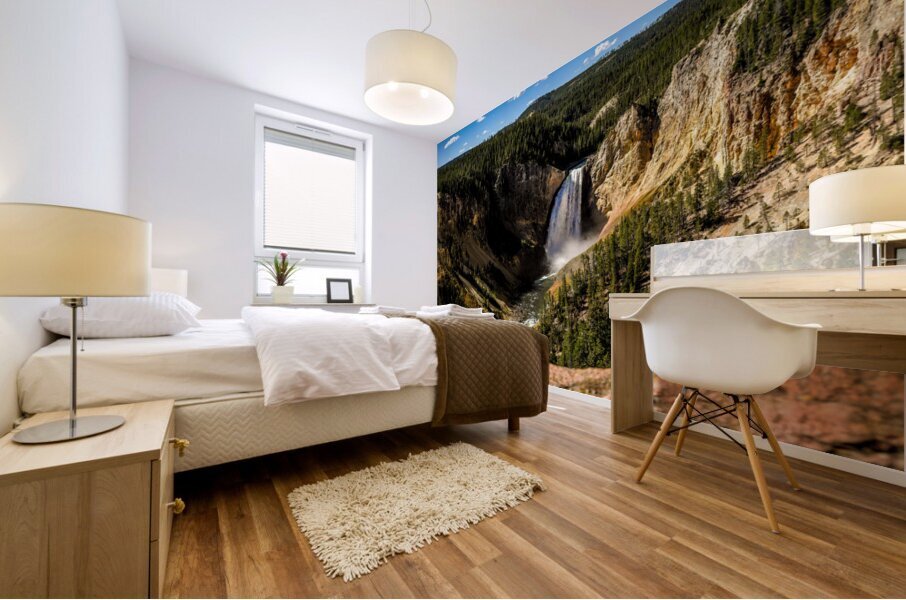 Mission Accomplished: The Grand Canyon of Yellowstone Mural print