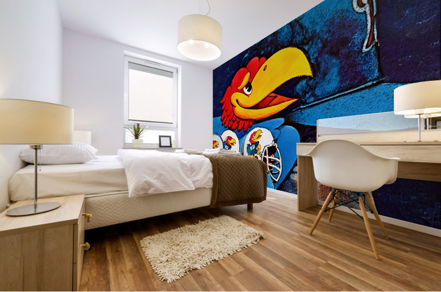 1977 Kansas Jayhawks Football Mural print