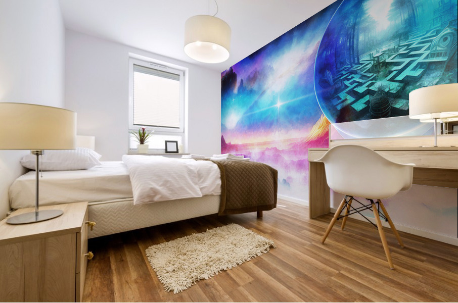 Labyrinth Mural print
