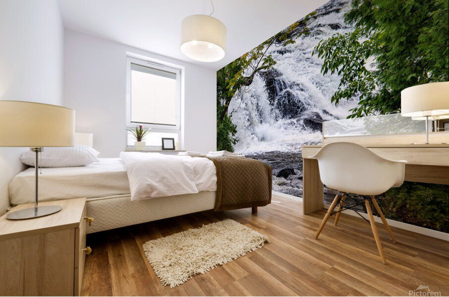 Falling Window Mural print