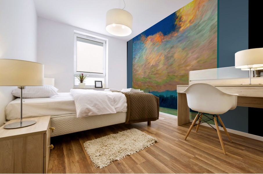 KUNMING LAKE AT THE SUMMER PALACE 02 Mural print