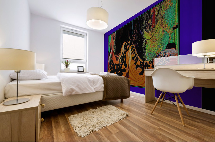 39 A ASIAN REFLECTIONS Mural print