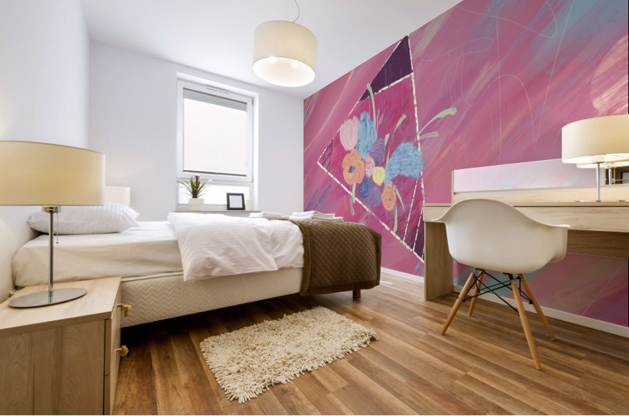 Beauty For Ashes Abstract Print Mural print