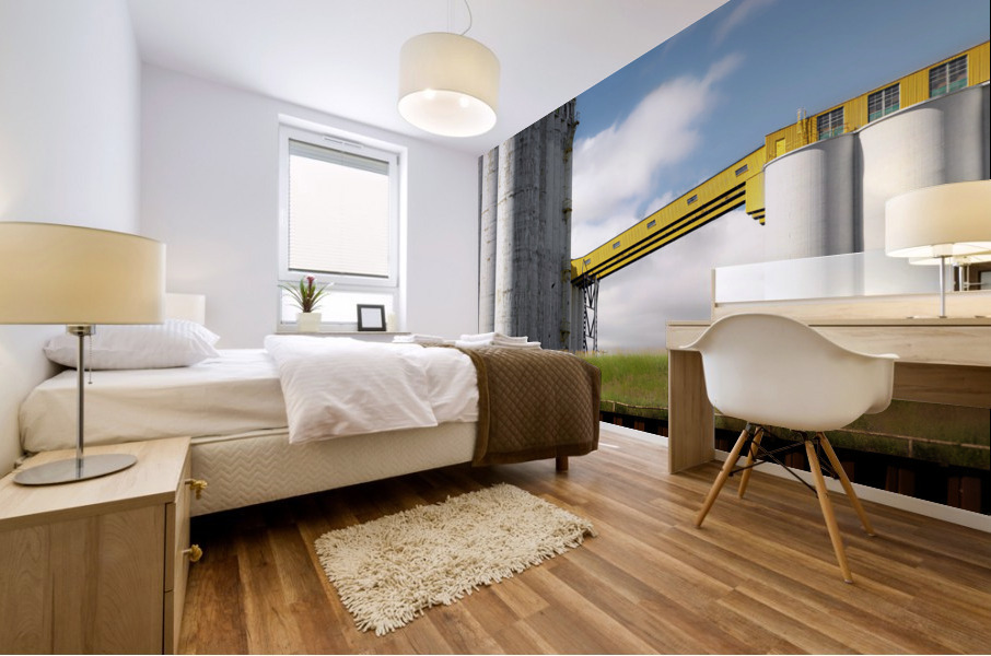 Grain Elevator Mural print