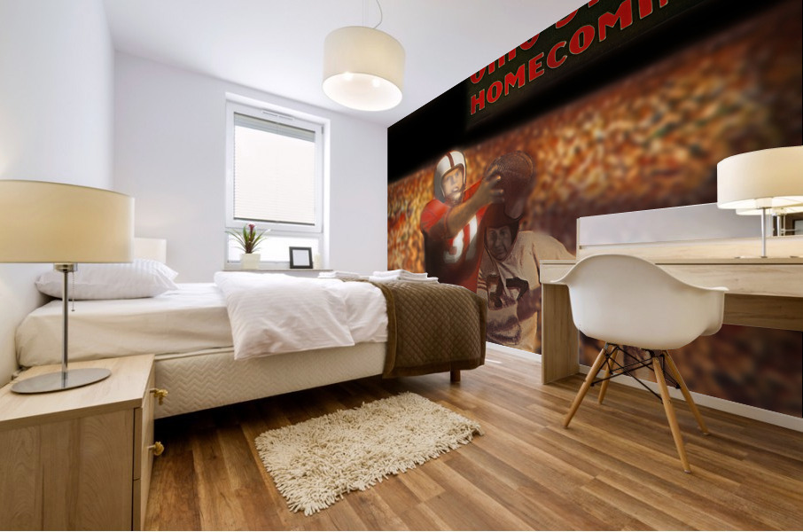 Ohio State Football Homecoming Art Mural print